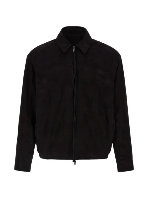 Giorgio Brato suede shirt-collar jacket