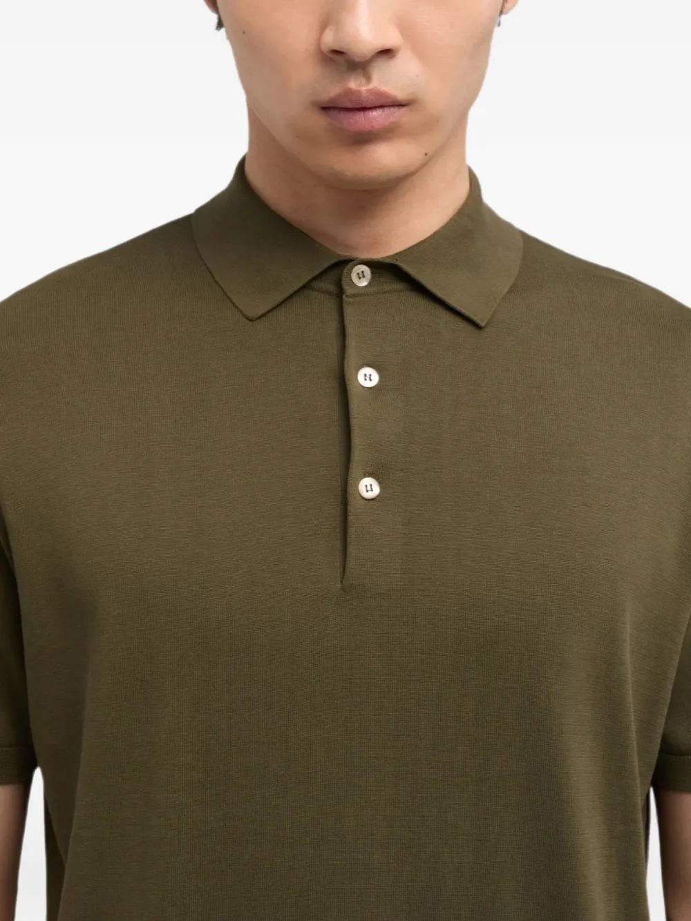 ASPESI Poloshirt met korte mouwen Groen