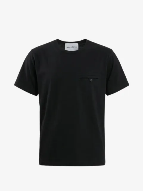AMARANTO  button-pocket T-shirt