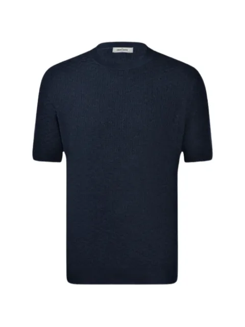 Gran Sasso short-sleeve silk sweater
