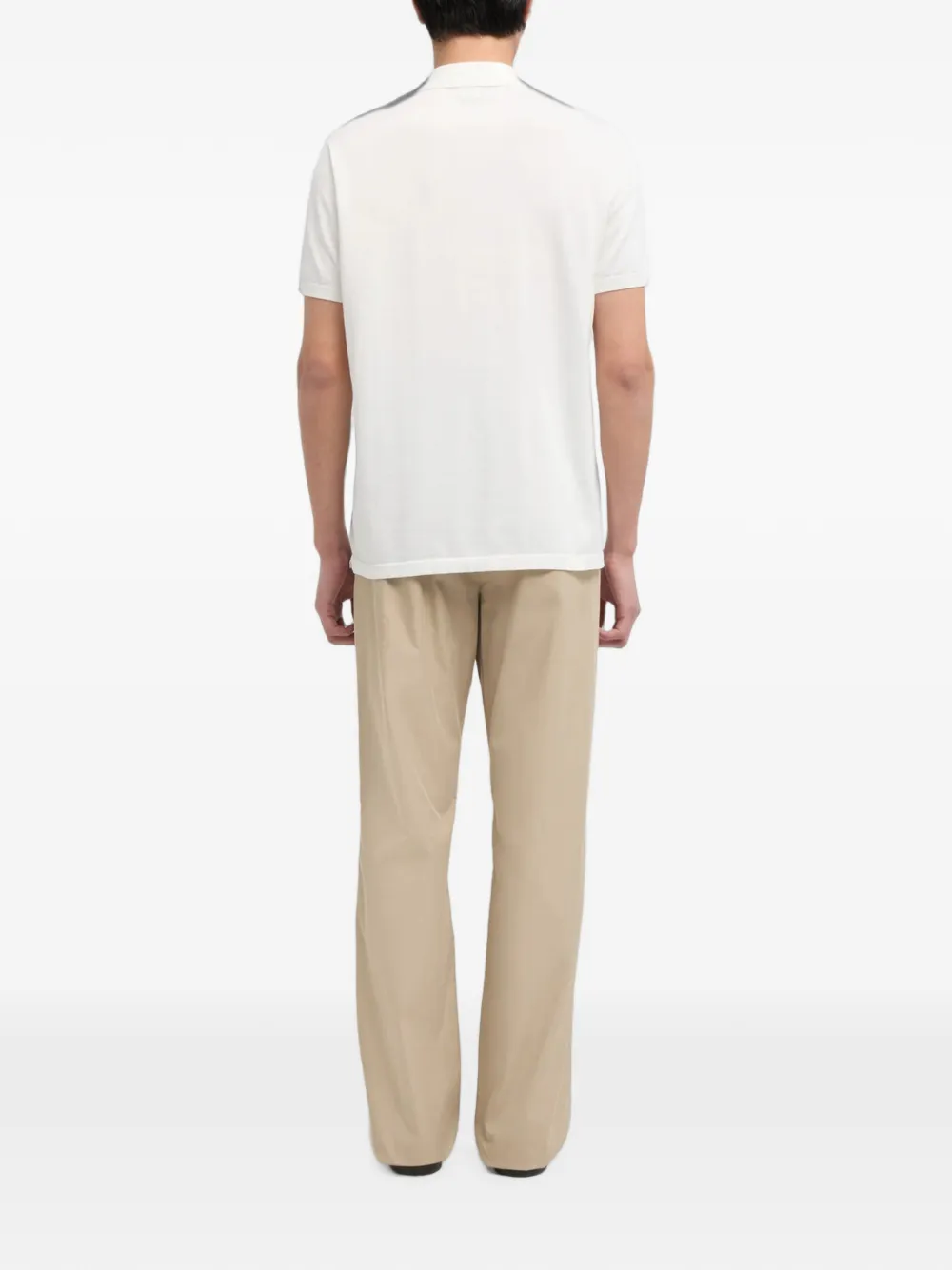 ASPESI Poloshirt met korte mouwen Wit