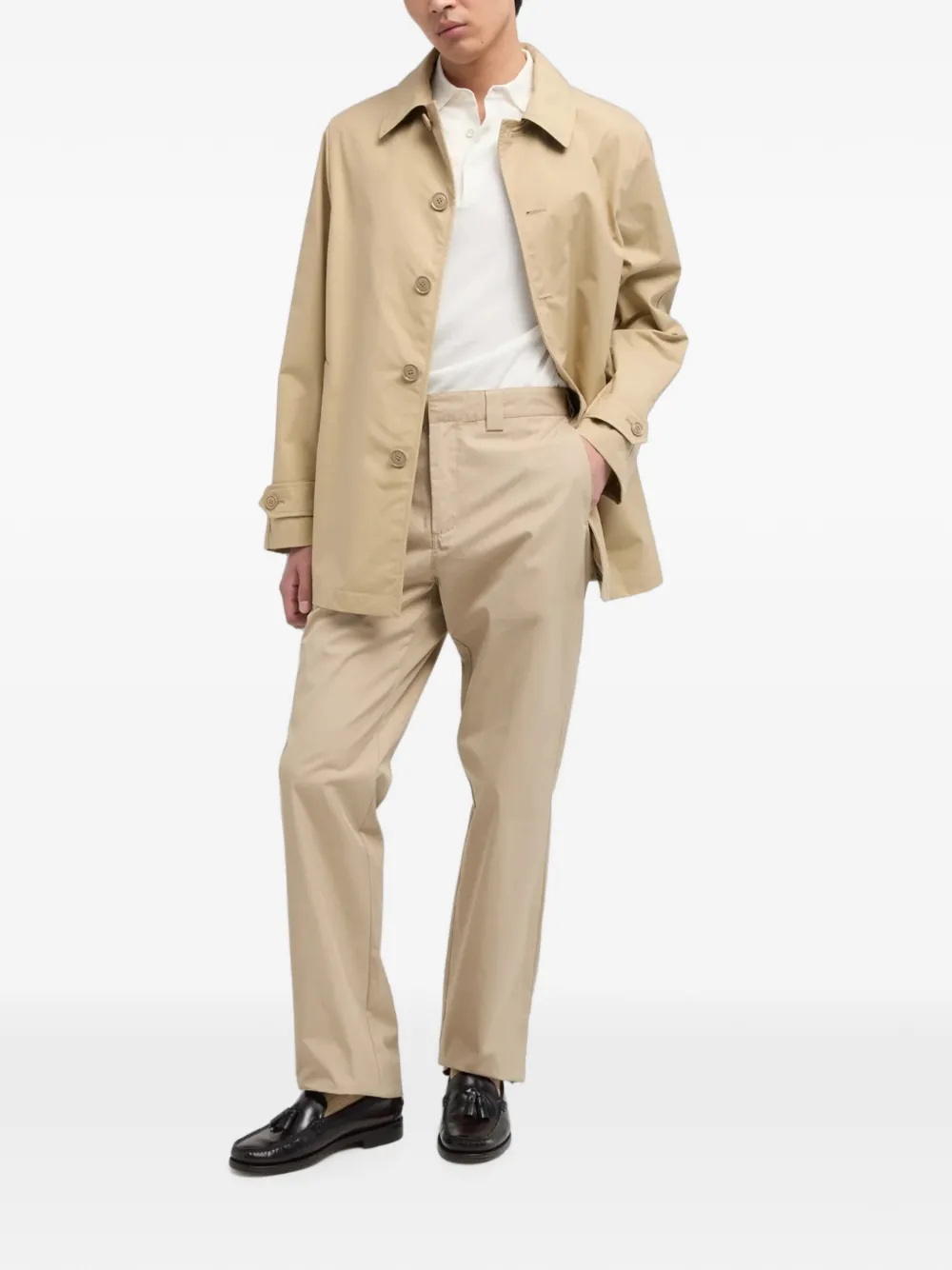 ASPESI Poloshirt met korte mouwen Wit