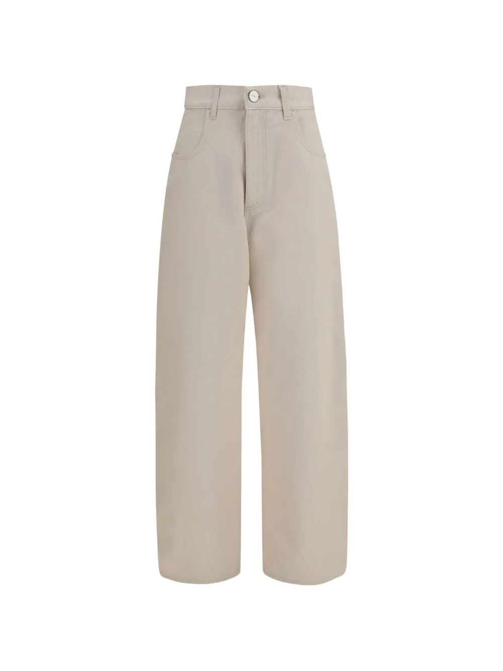 Róhe Berber barrel-leg jeans - Bianco