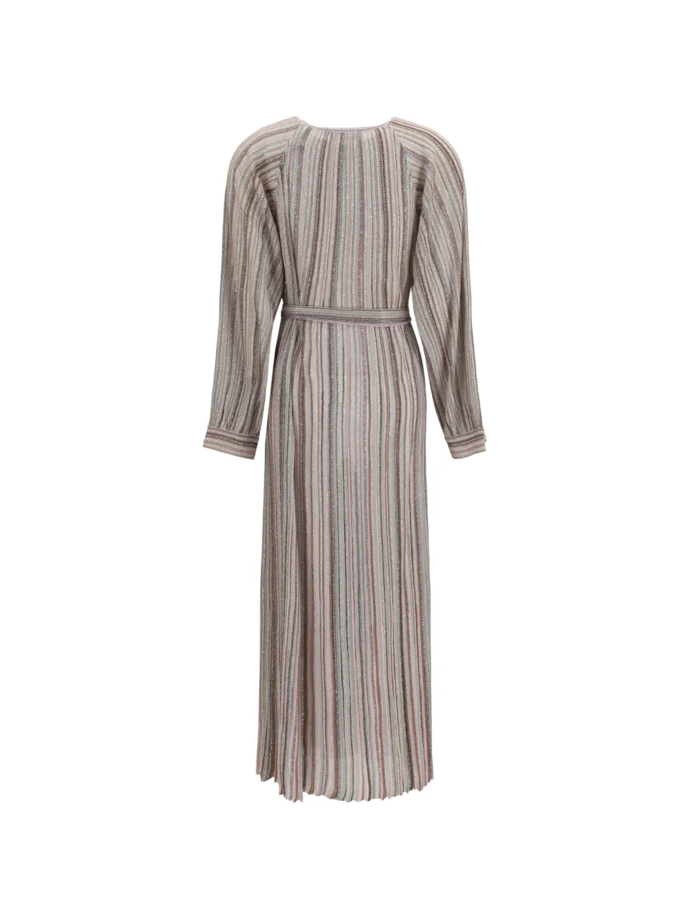 Missoni Geribbeld vest met riem en pailletten Roze