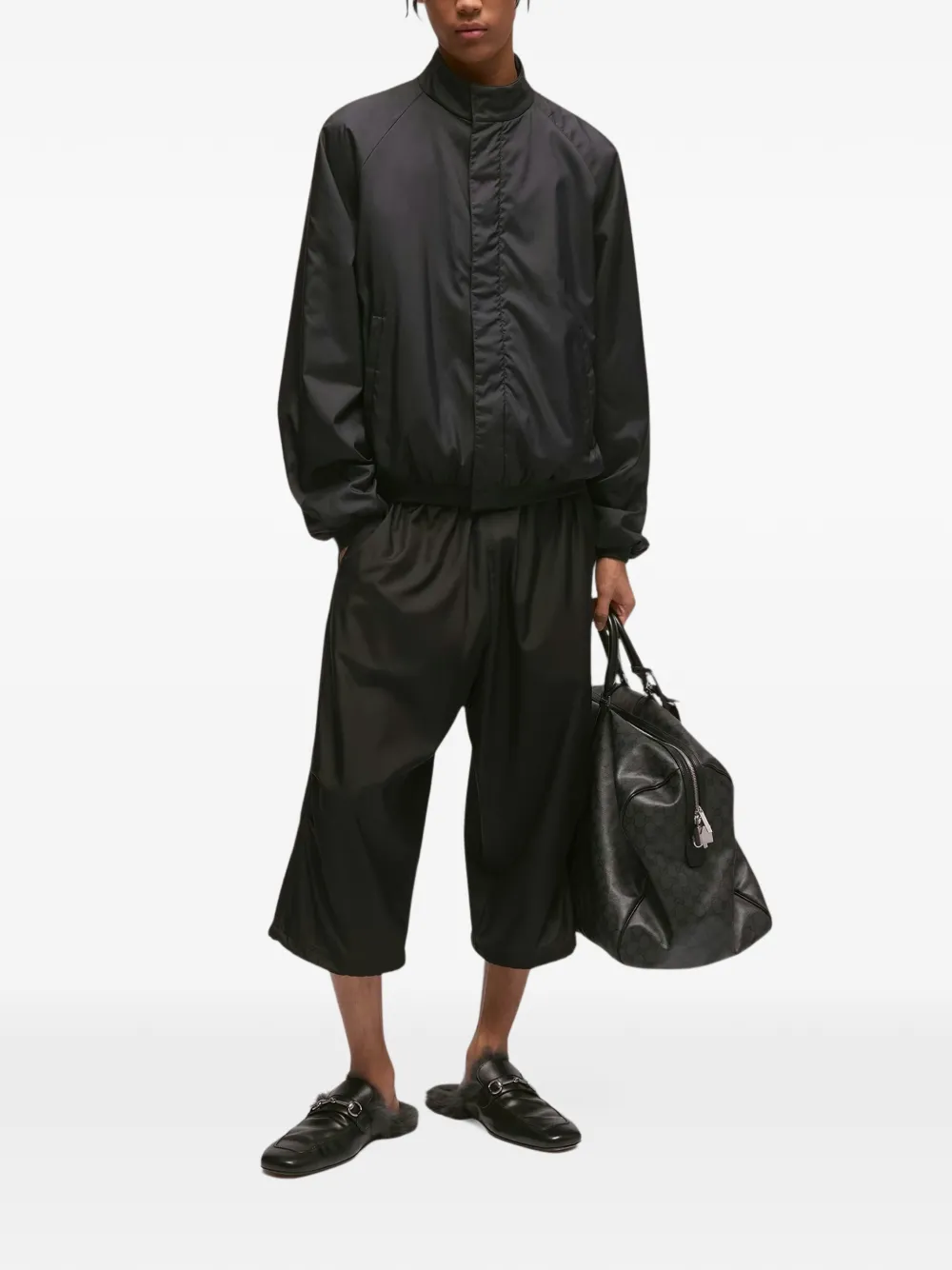 Gucci Jack met rits Zwart