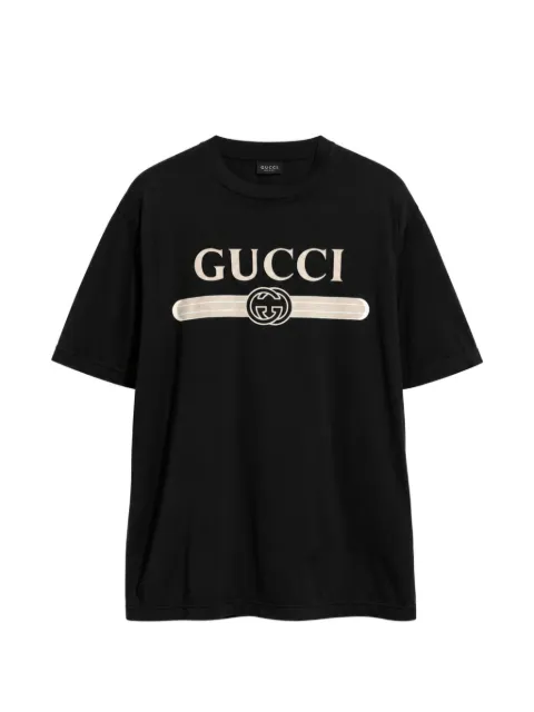Gucci T-Shirt mit Logo-Print