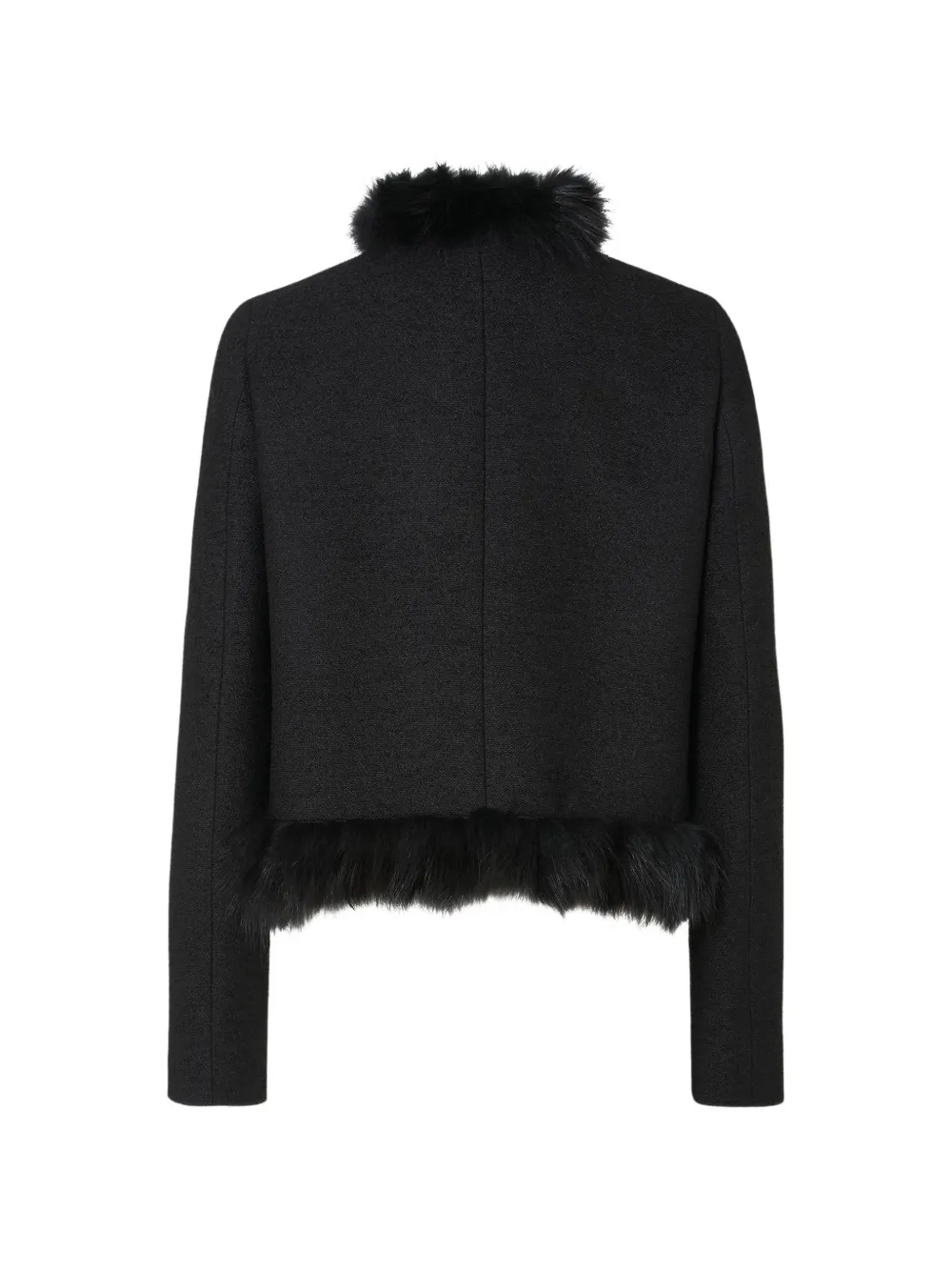 FENDI Denim jack Zwart