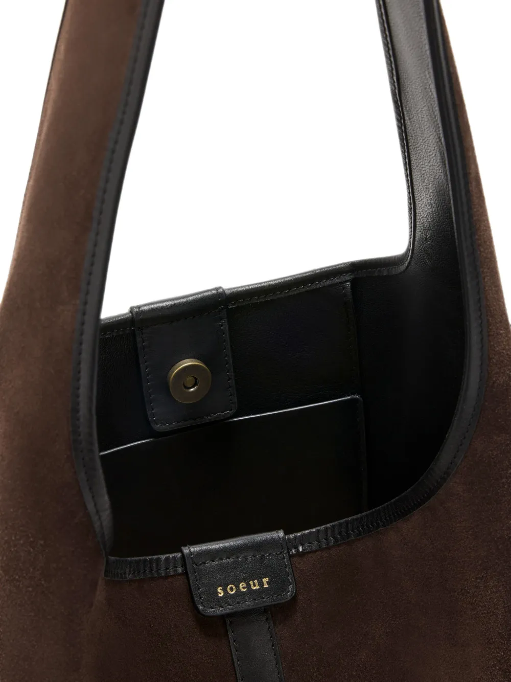 Soeur Delice shopper Bruin