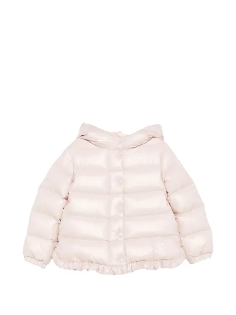 Moncler Enfant Tazui ruffled hooded jacket