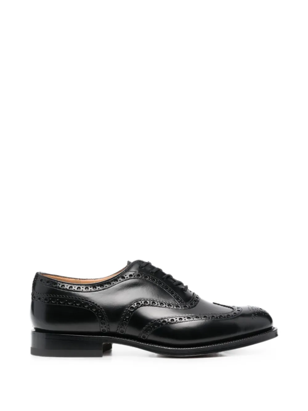 Church's brogue leather shoes - Schwarz