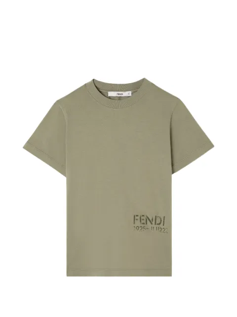 Fendi Kids T-shirt med logotryk