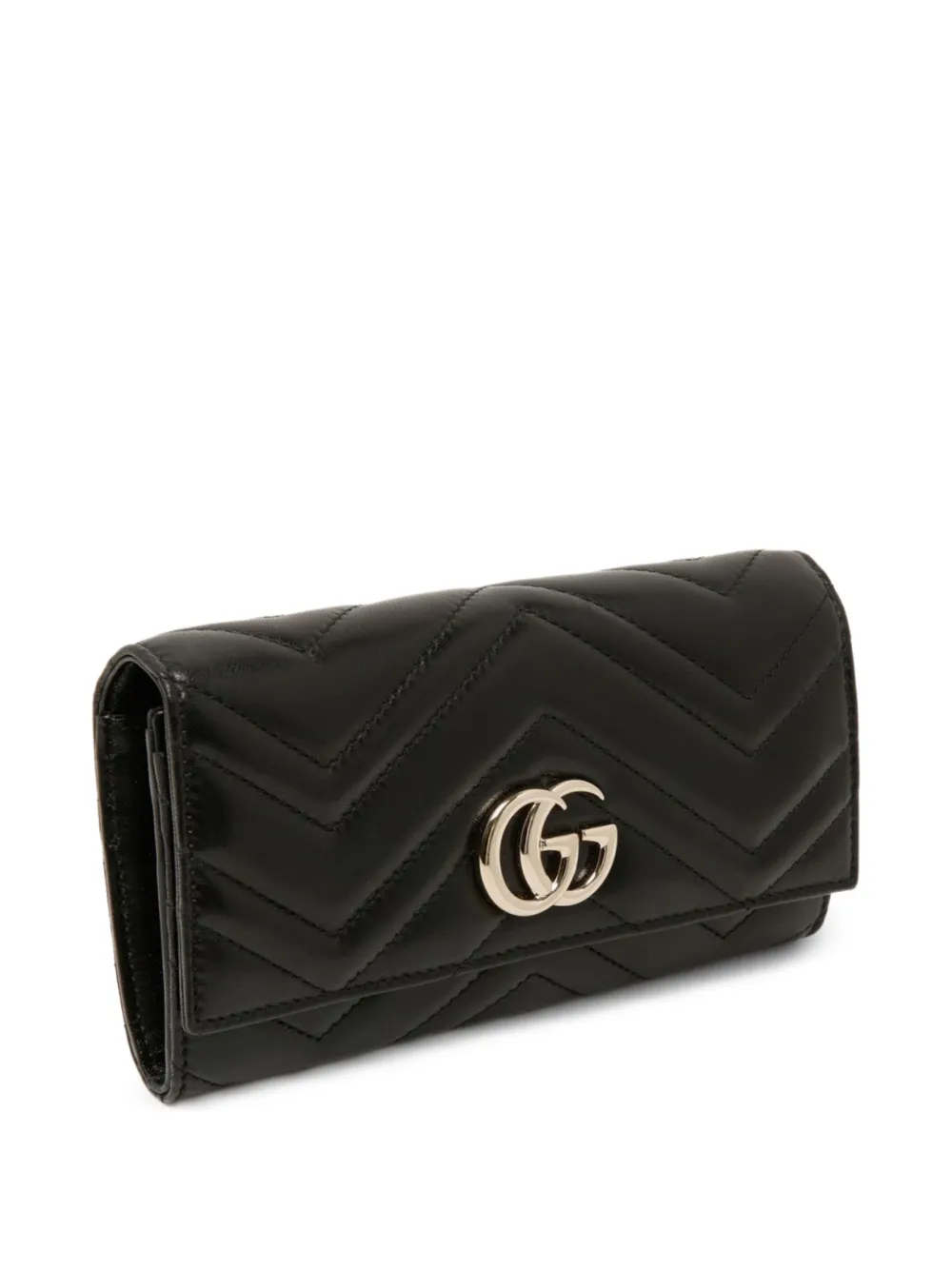 Gucci Portemonnee met GG-logo Zwart
