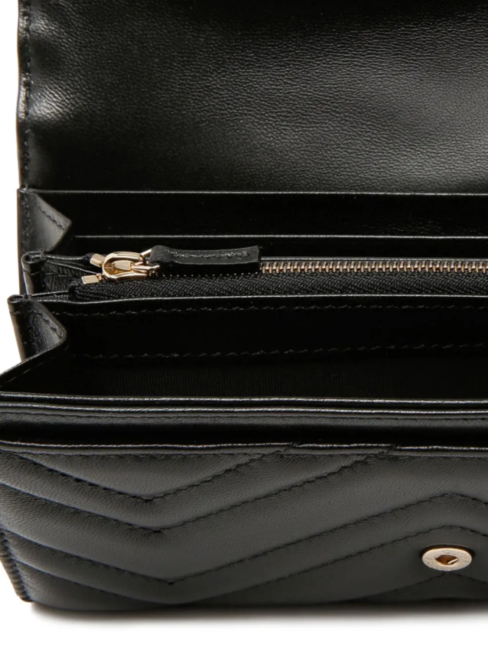 Gucci Portemonnee met GG-logo Zwart