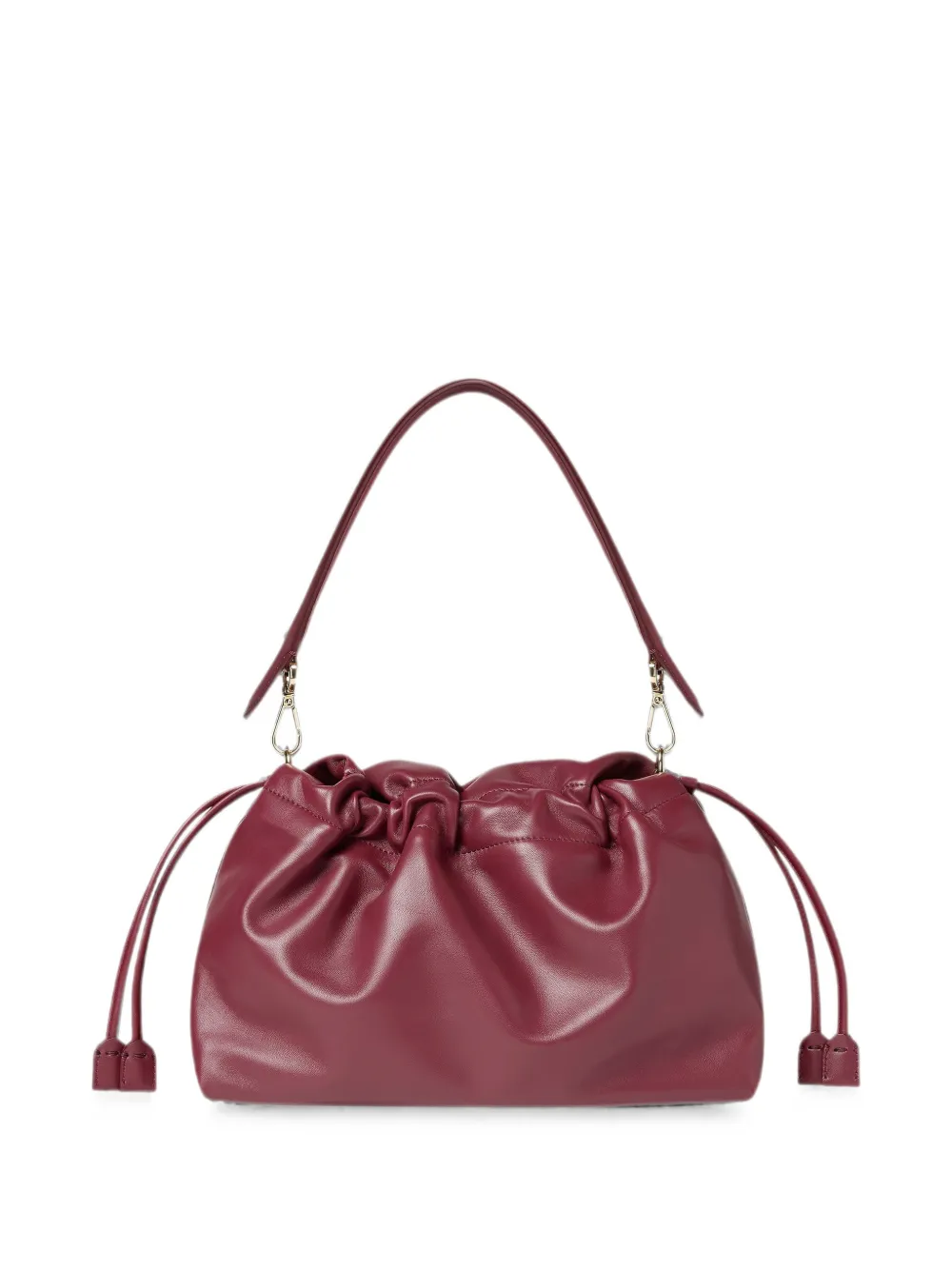 FENDI Baquette leren schoudertas Rood
