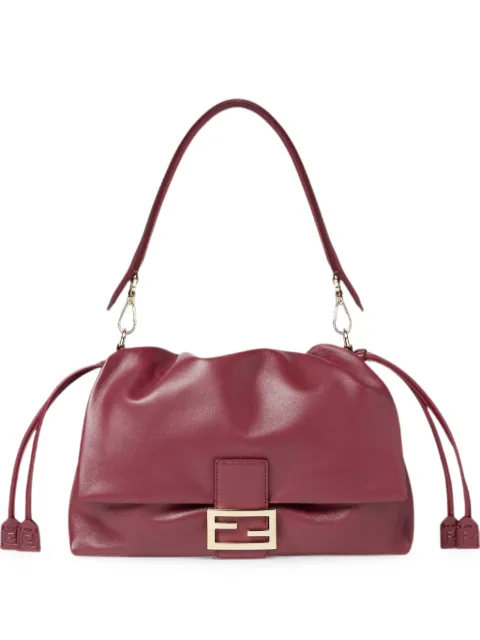 FENDI Baguette leather shoulder bag