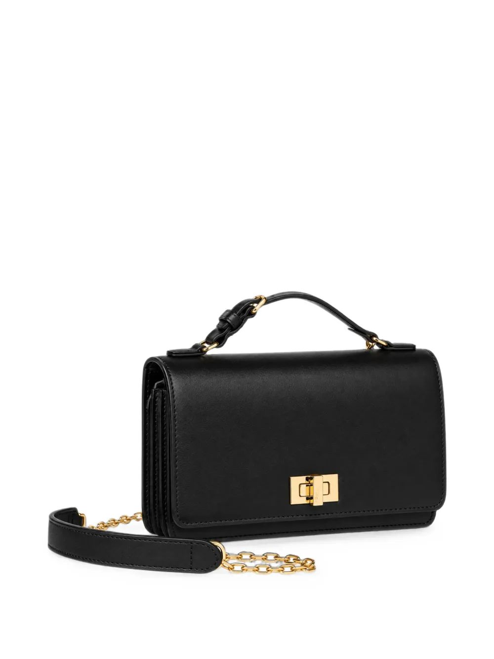 FENDI Peekaboo leren portemonnee Zwart