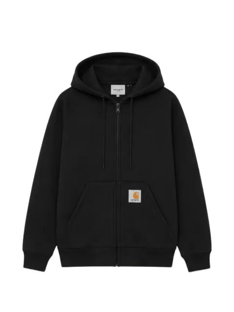 Carhartt WIP Car-Lux logo-patch zip-up hoodie