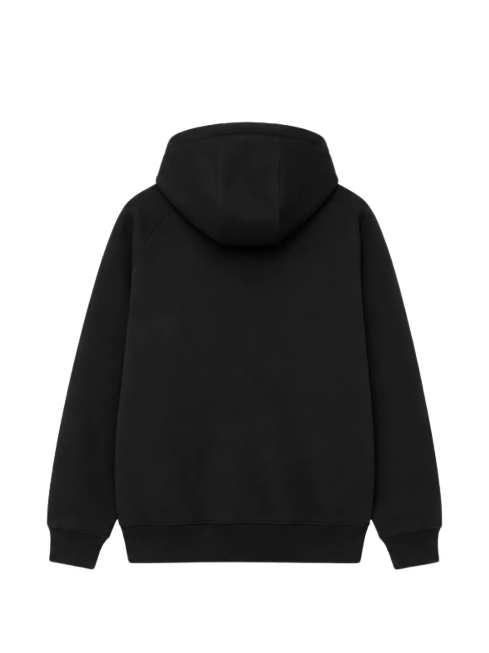Carhartt WIP Car-Lux hoodie met logo-patch en rits Zwart