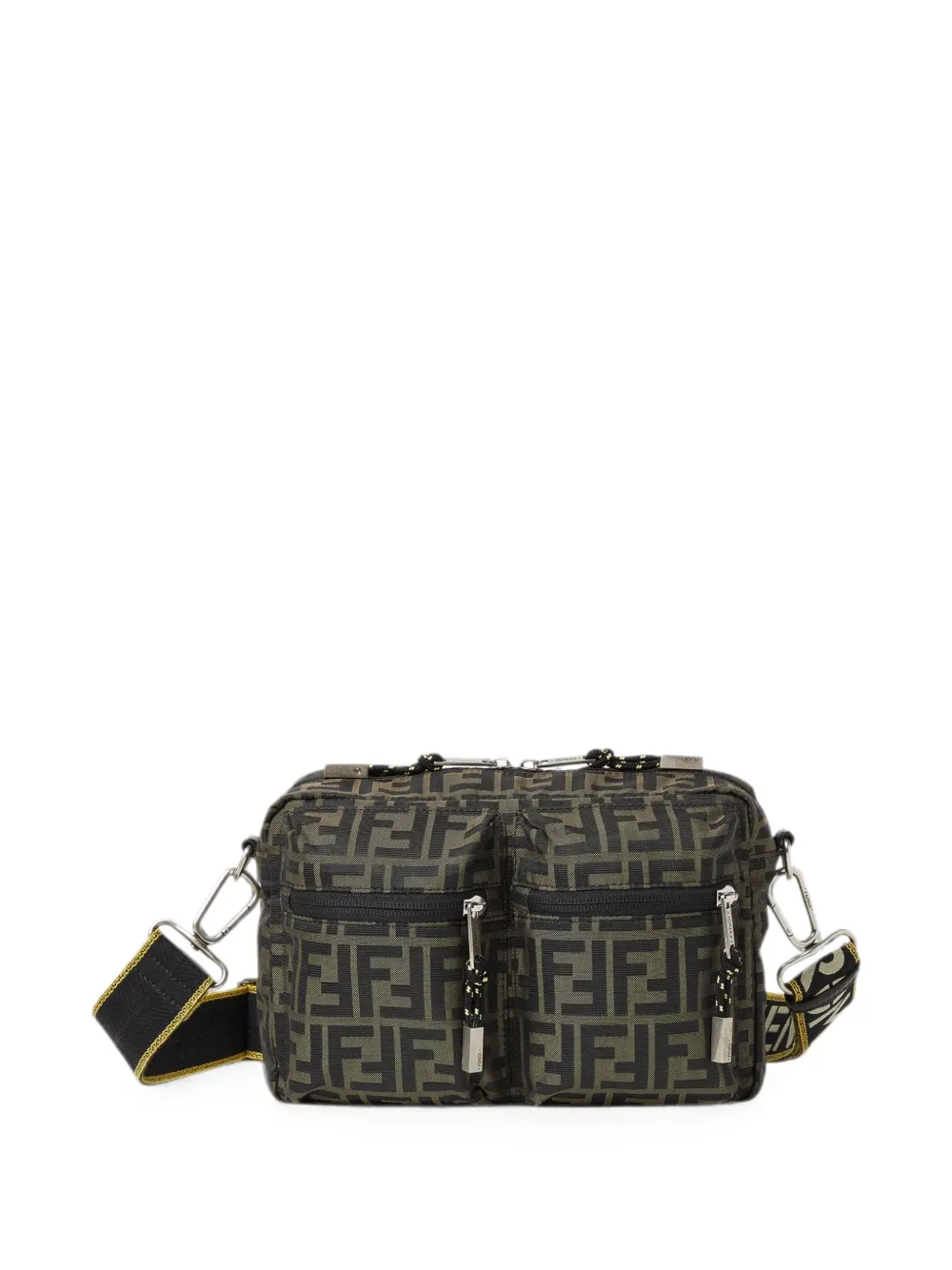 FENDI Camera Case Superlight FF Zucca fabric bag - Marrone