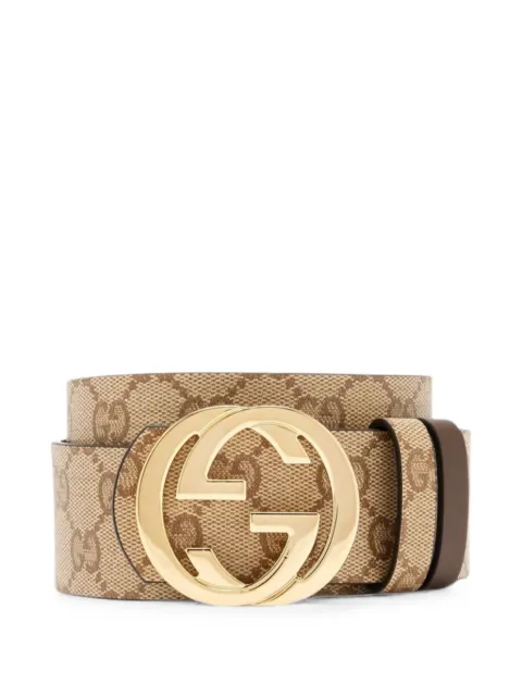 Gucci reversible belt with Interlocking G-buckle