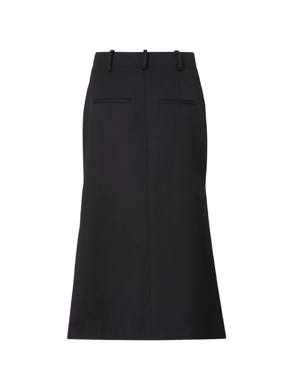 FENDI Rok met riemlussen Zwart