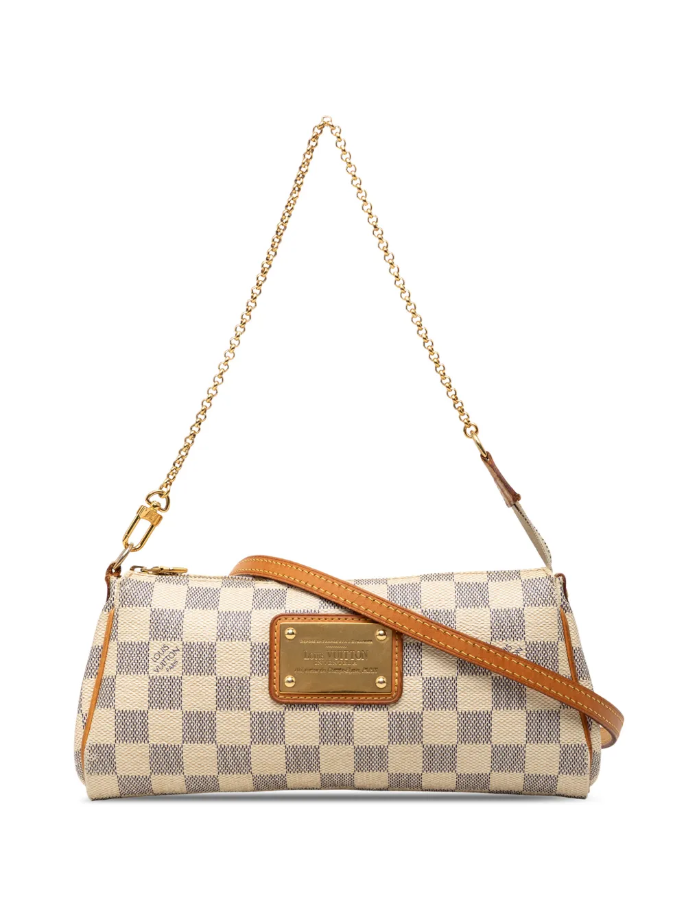 Louis Vuitton Pre-Owned 2013 Damier Azur Eva Satchel-Tasche - Weiß
