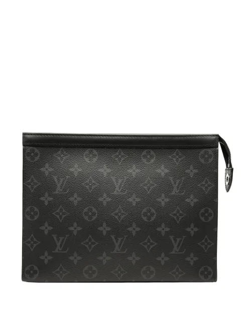 Louis Vuitton Pre-Owned 2019 Monogram Eclipse Pochette Voyage MM clutch bag