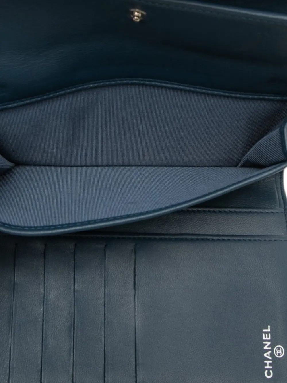 CHANEL Pre-Owned 2016-2017 ココマーク マトラッセ ラムスキン