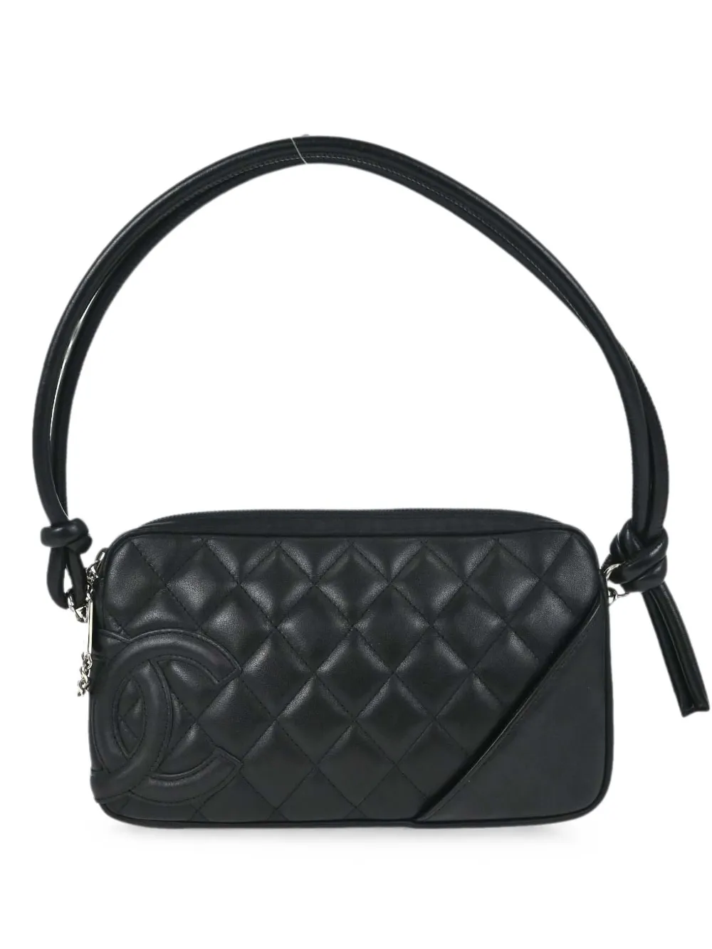 CHANEL Pre-Owned 2003 Cambon Ligne leather tote bag - Nero