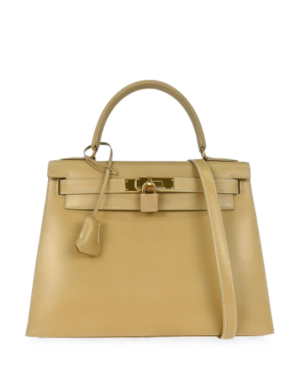 Hermès Pre-Owned 1996 Kelly Sellier Tote Bag 28cm - Nude