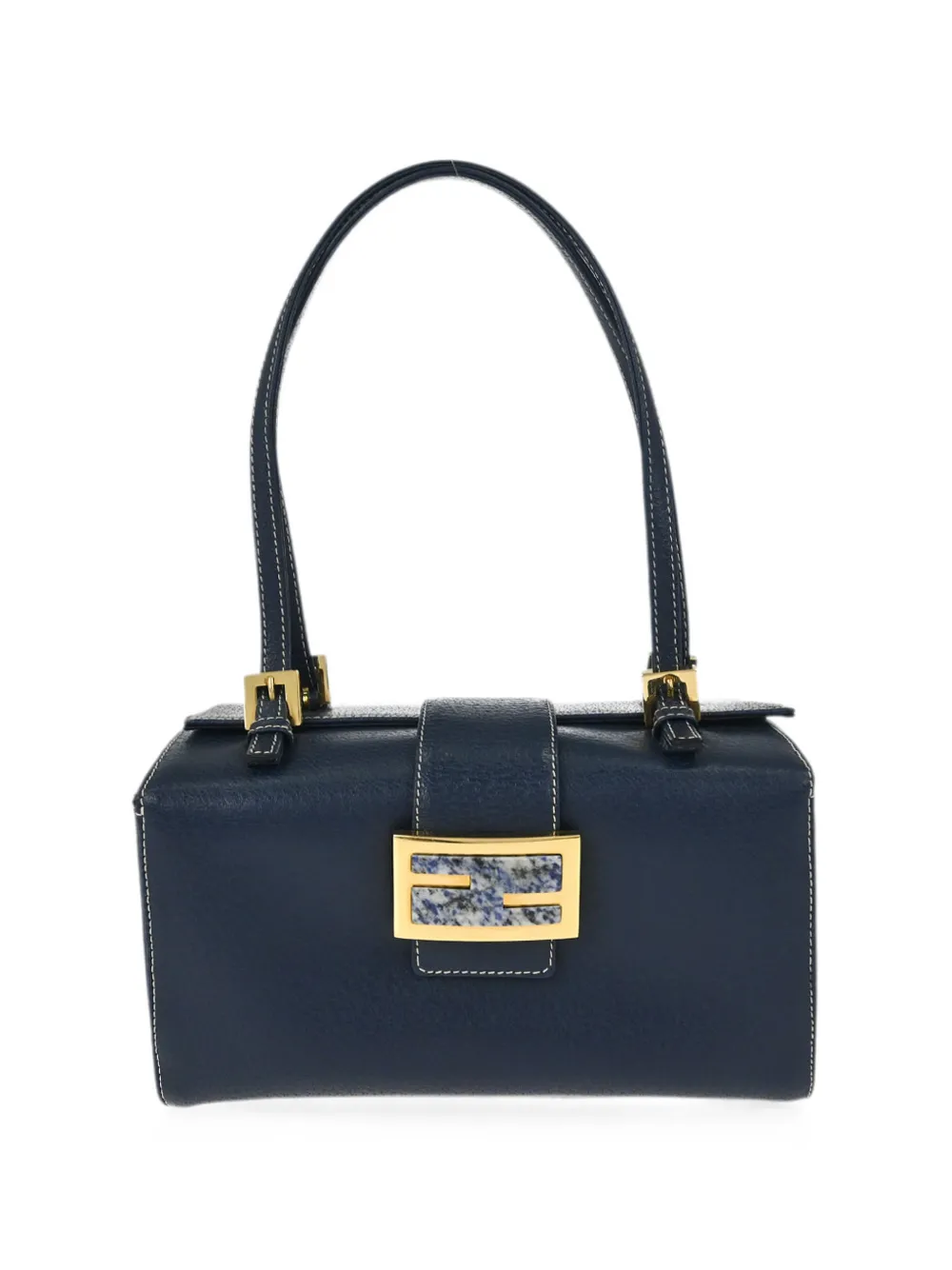 Fendi Pre-Owned 1990-2000s Baguette Box shoulder bag - Blue