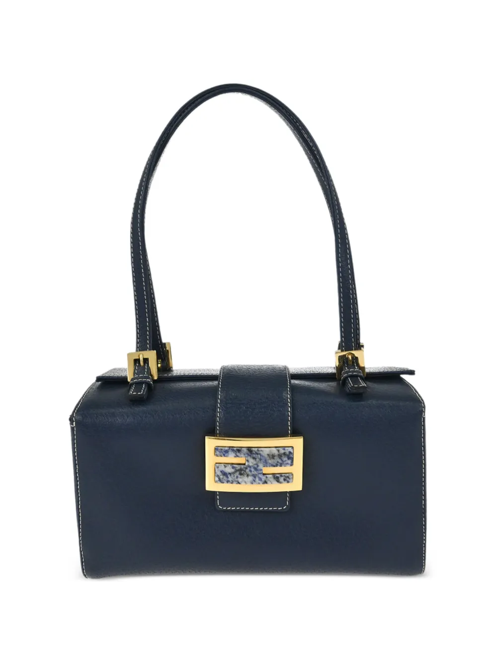 Fendi Pre-Owned 1990-2000s Baguette Box shoulder bag - Blu