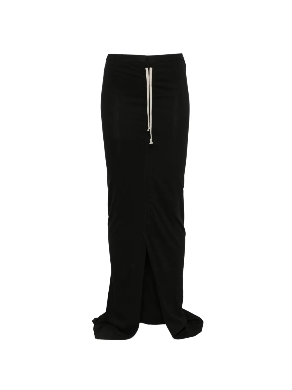 Rick Owens DRKSHDW Soft Edfu drawstring maxi skirt - Schwarz