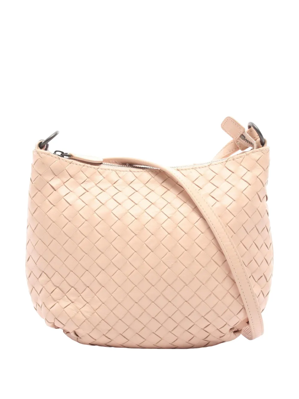 Bottega Veneta Pre-Owned 2012-2026 Nappa Intrecciato crossbody bag - Pink