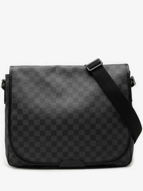 Louis Vuitton Pre-Owned 2008 Damier Graphite District MM crossbody bag