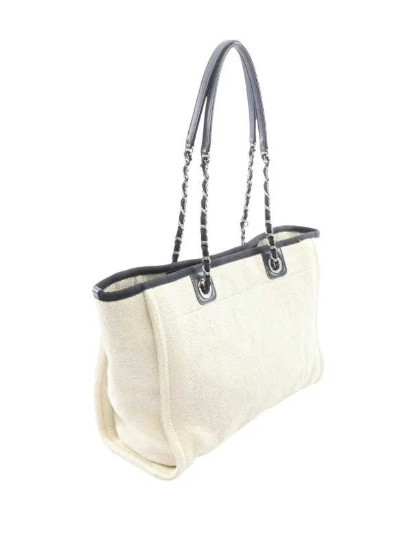 CHANEL Pre-Owned 2016‐2017 スモール キャンバス ドーヴィル 