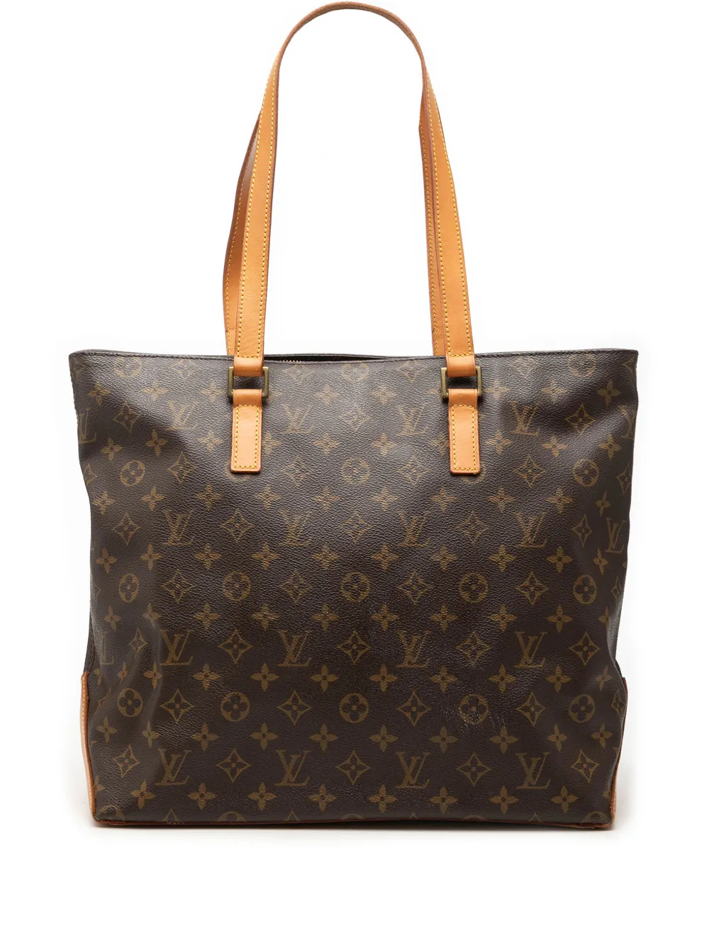 Louis Vuitton Pre-Owned 2002 Monogram Cabas Mezzo Tote Bag - Braun