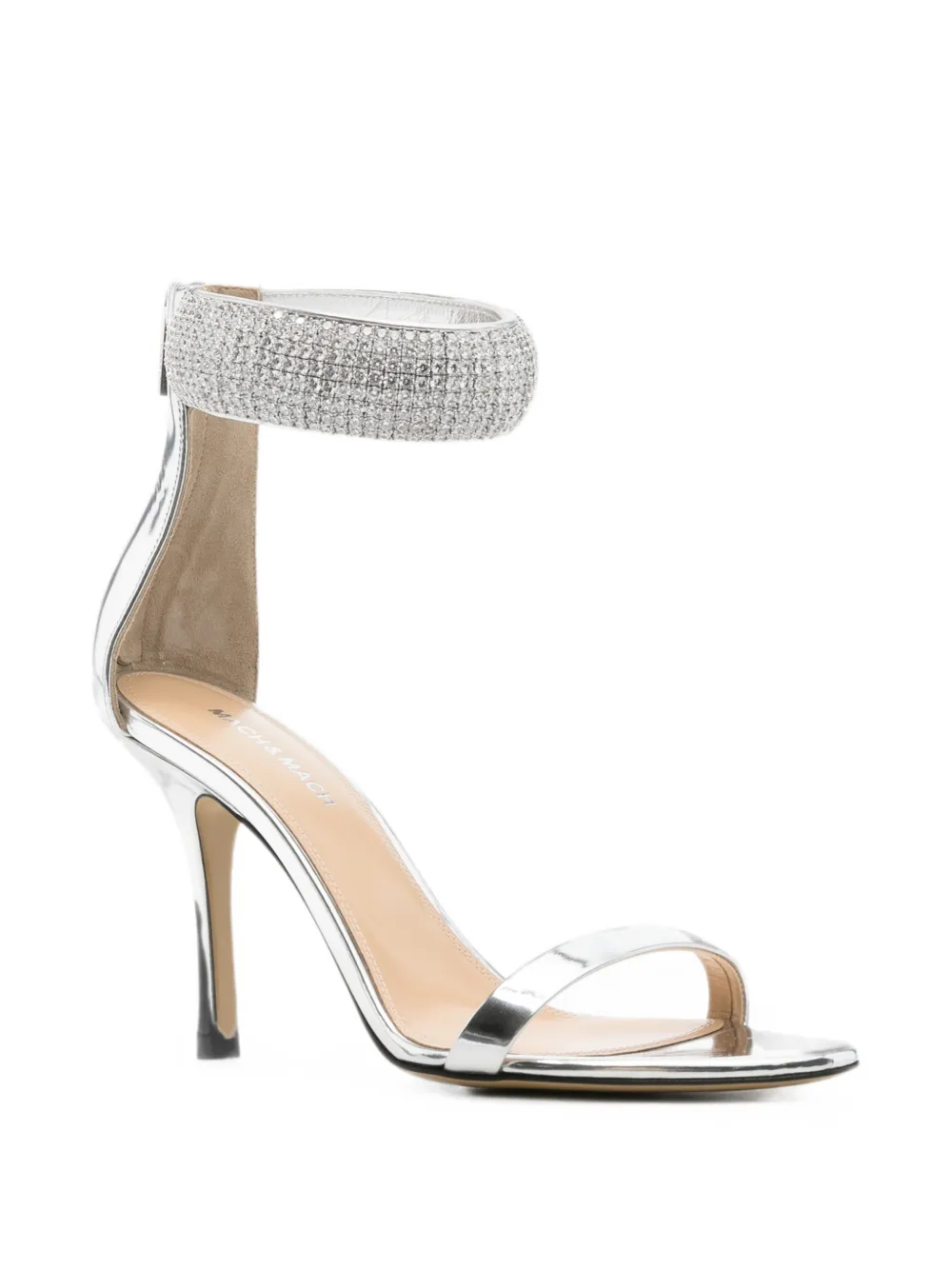 MACH & MACH She's A Lady heeled sandals Zilver