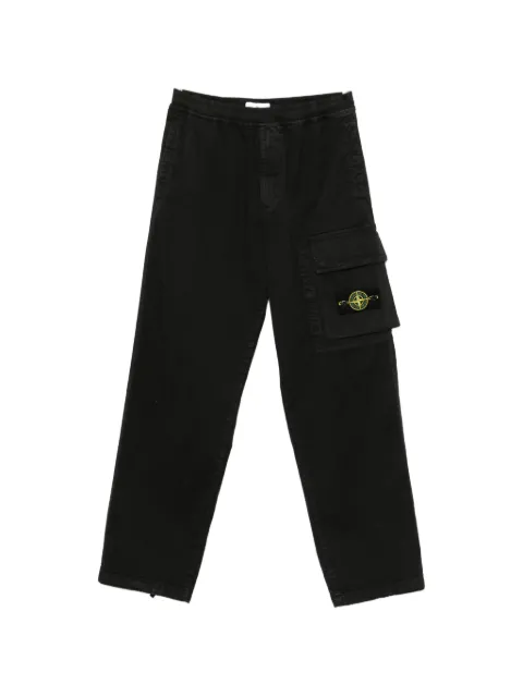 Stone Island logo-patch cargo pants