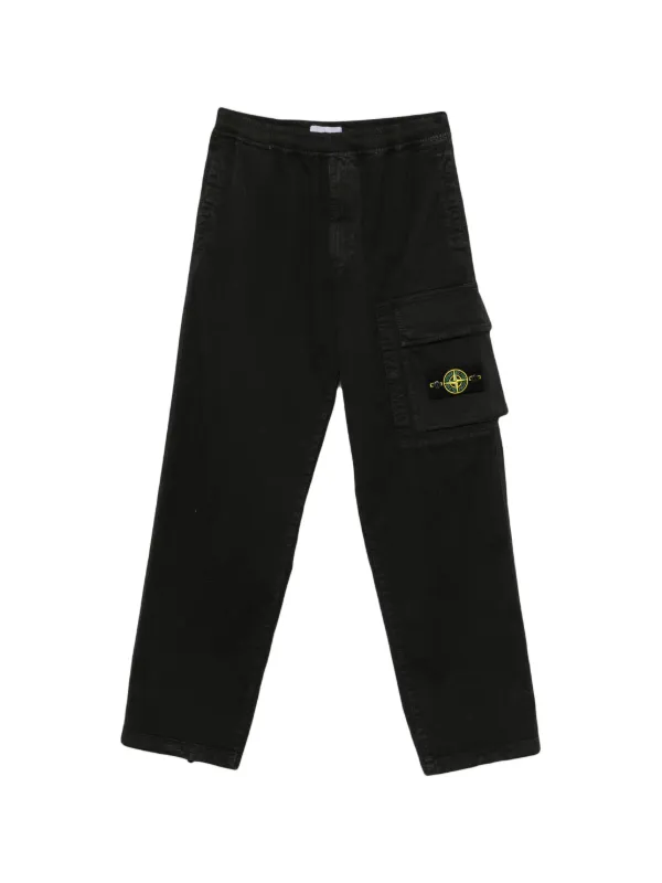 Stone Island カーゴパンツ | ブラック | FARFETCH JP
