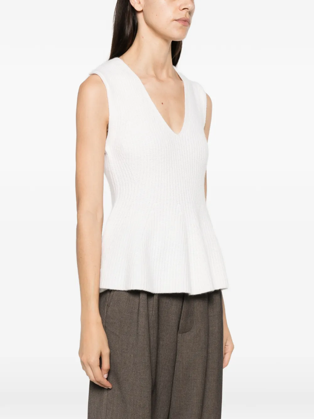 Lisa Yang Milia top Wit