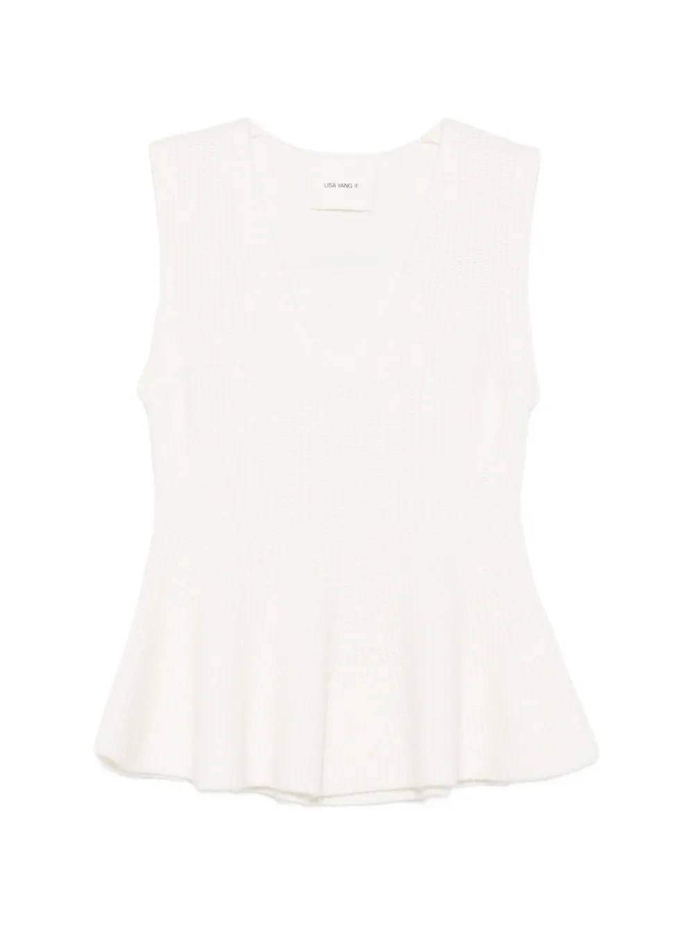 Lisa Yang Milia vest - Bianco