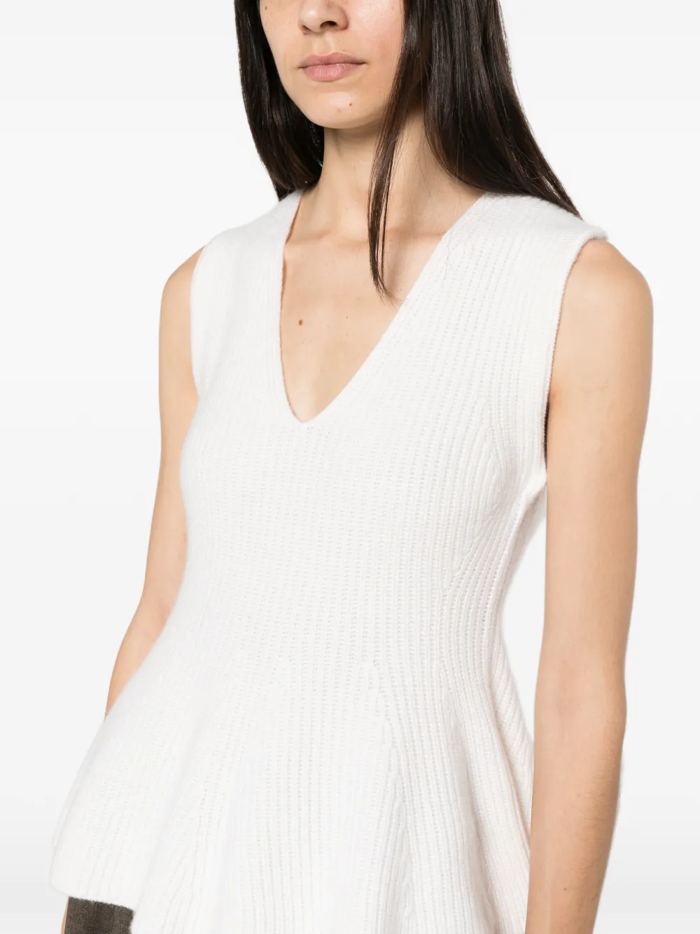Lisa Yang Milia top Wit
