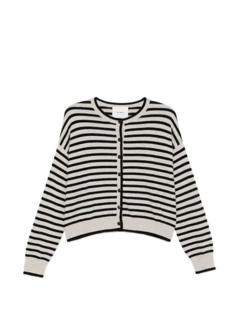 Lisa Yang Marit striped cashmere cardigan