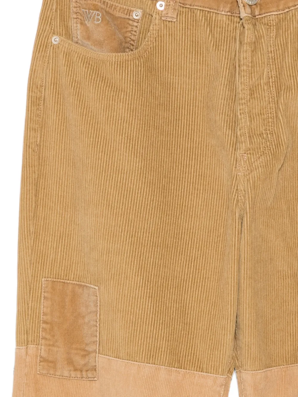 Wales Bonner Sissoo Trousers in Brown, view 3