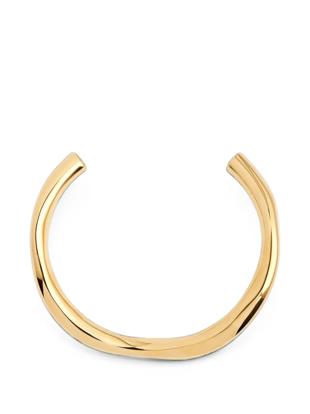 Balenciaga Eisa choker in shiny gold