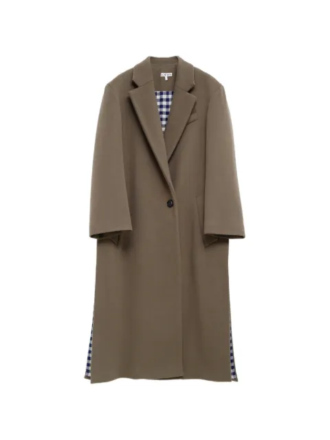 LOEWE notched-lapels coat