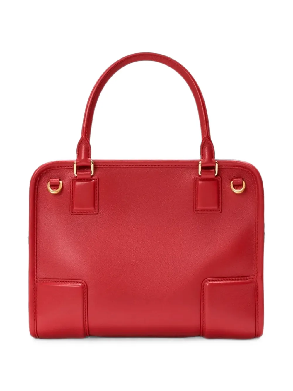 LOEWE Kleine Amazona 180 leren shopper Rood