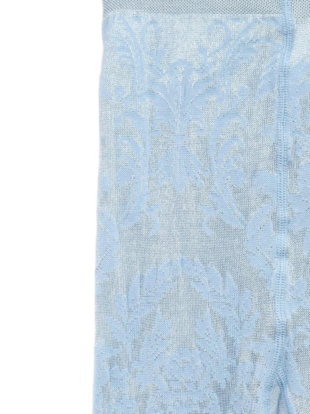 Julie Kegels Panty met damast-patroon Blauw
