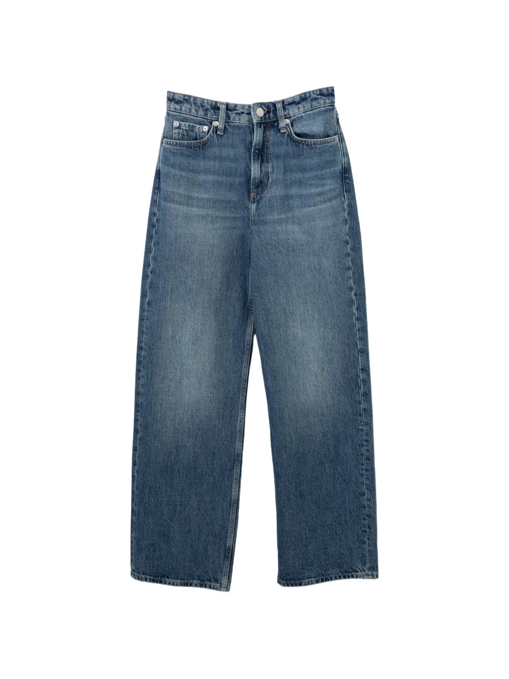 rag & bone wide-leg whiskered jeans